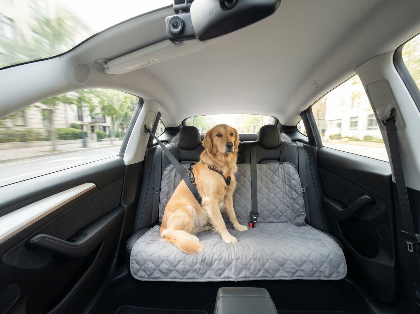 Демонстрация: вид из салона на питомца, как в прямом эфире Zoovoz